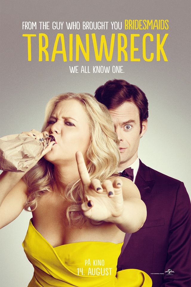Amy Schumer og Bill Hader i Trainwreck