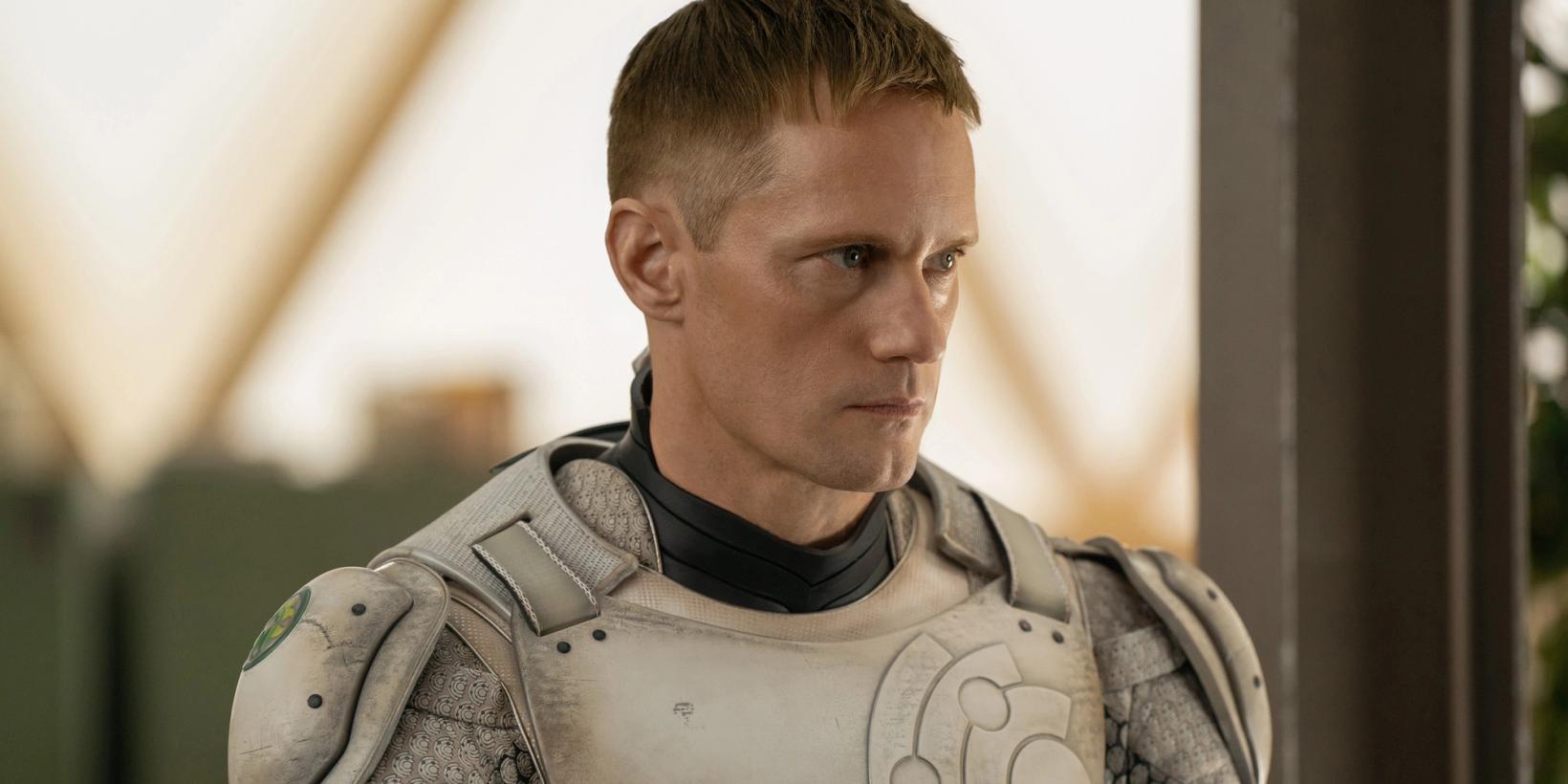 Alexanders Skarsgård i Murderbot