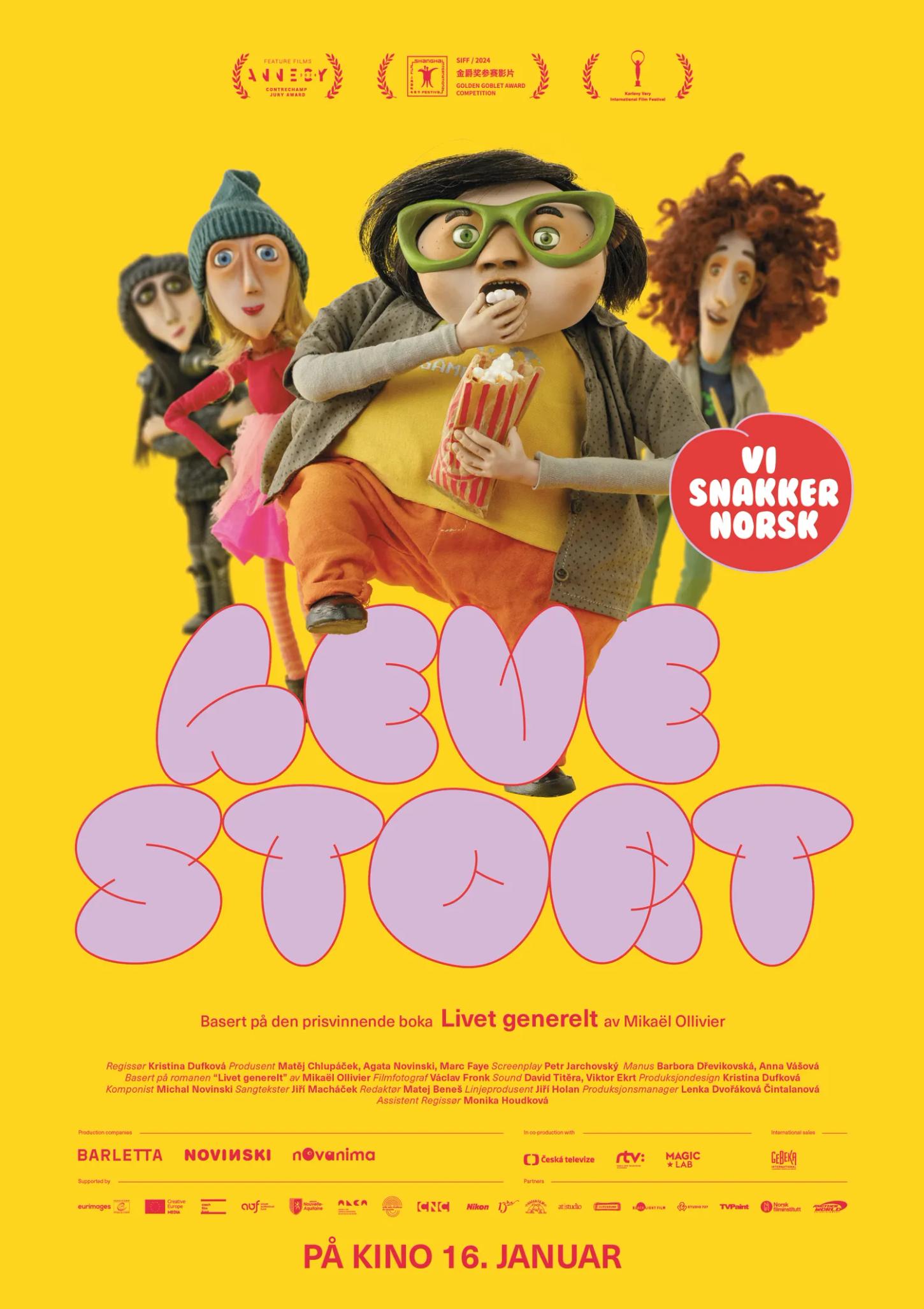 Plakat for 'Leve stort'