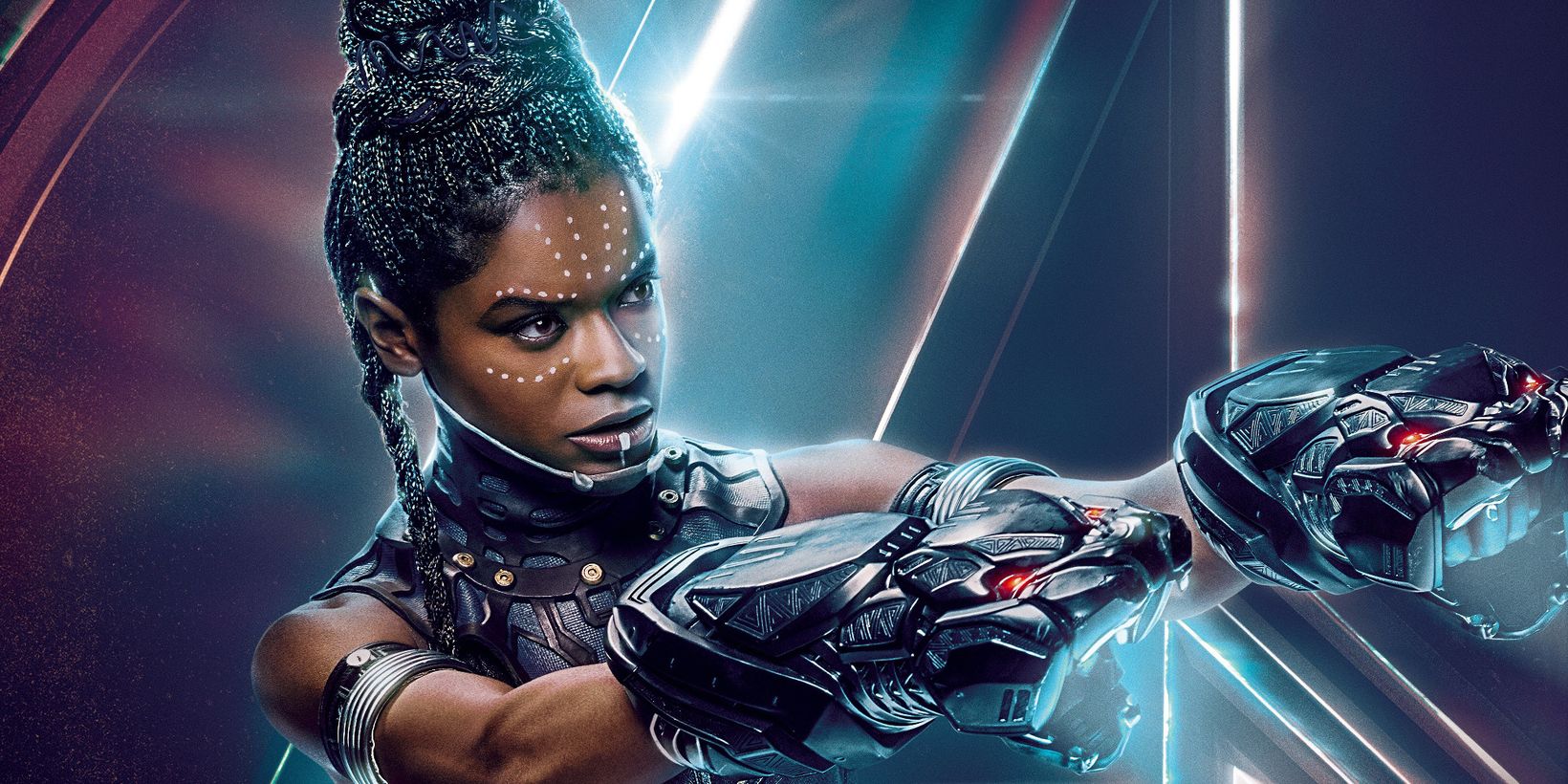 Letitia Wright som Shuri i Avengers: Infinity War