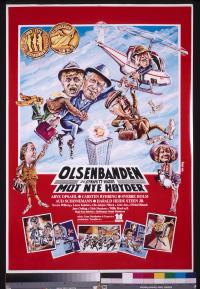 Plakat for 'Olsenbanden 10 - og Dynamitt-Harry mot nye høyder (1979)'