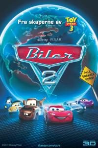Plakat for 'Biler 2 (3D, norske stemmer)'