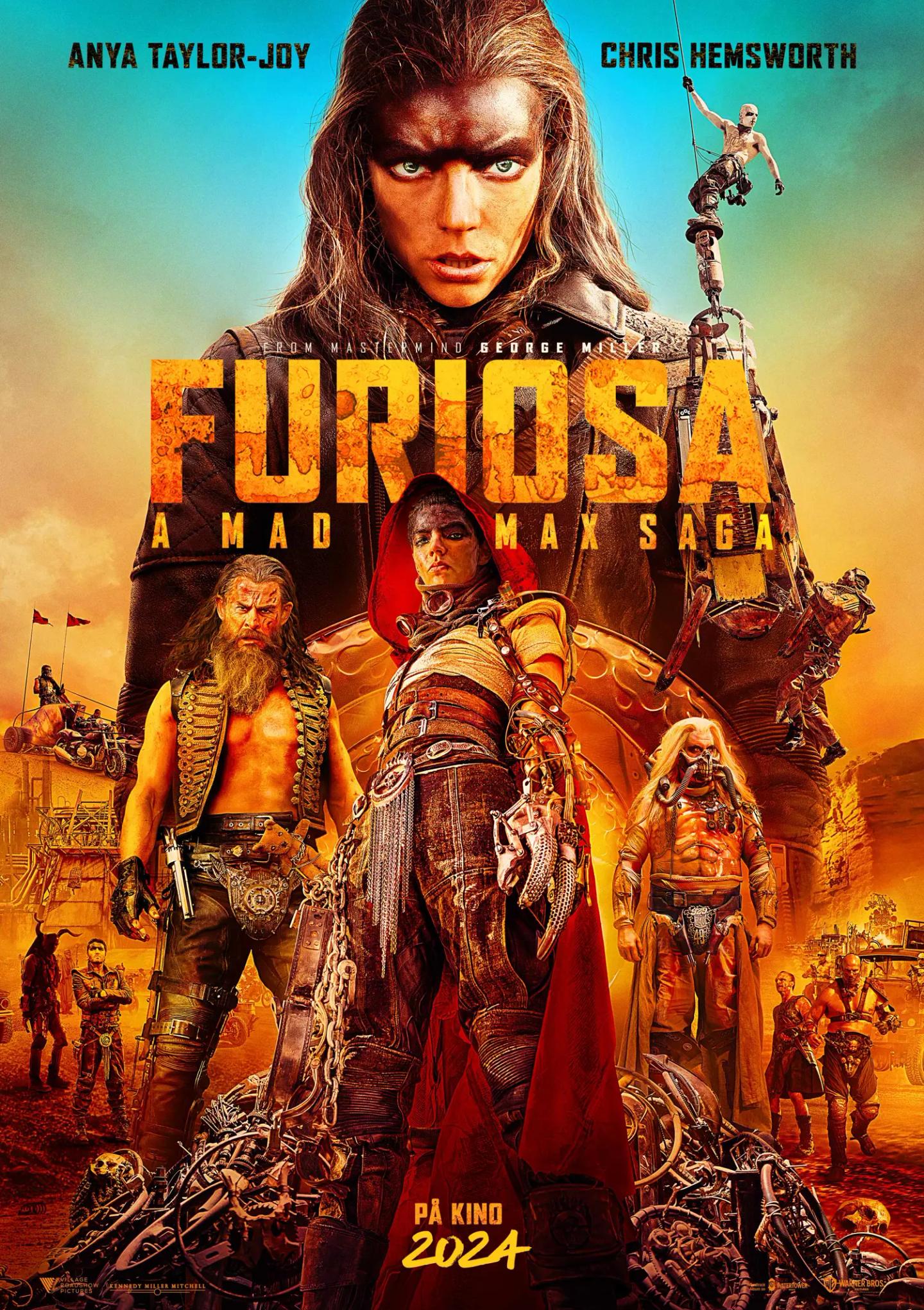 Plakat for 'Furiosa:  A Mad Max Saga'