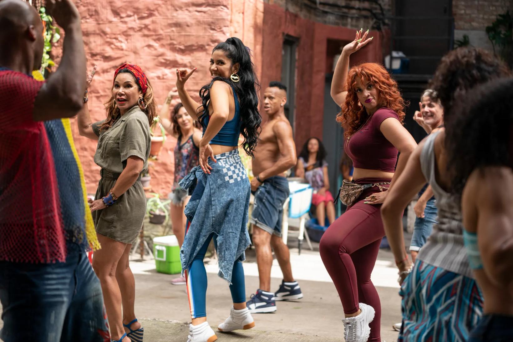 Daphne Rubin-Vega, Dascha Polanco et al. dancing