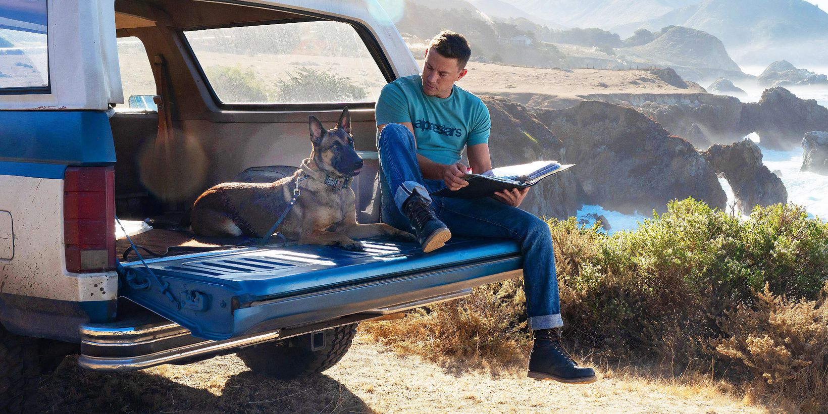 Channing Tatum i Dog