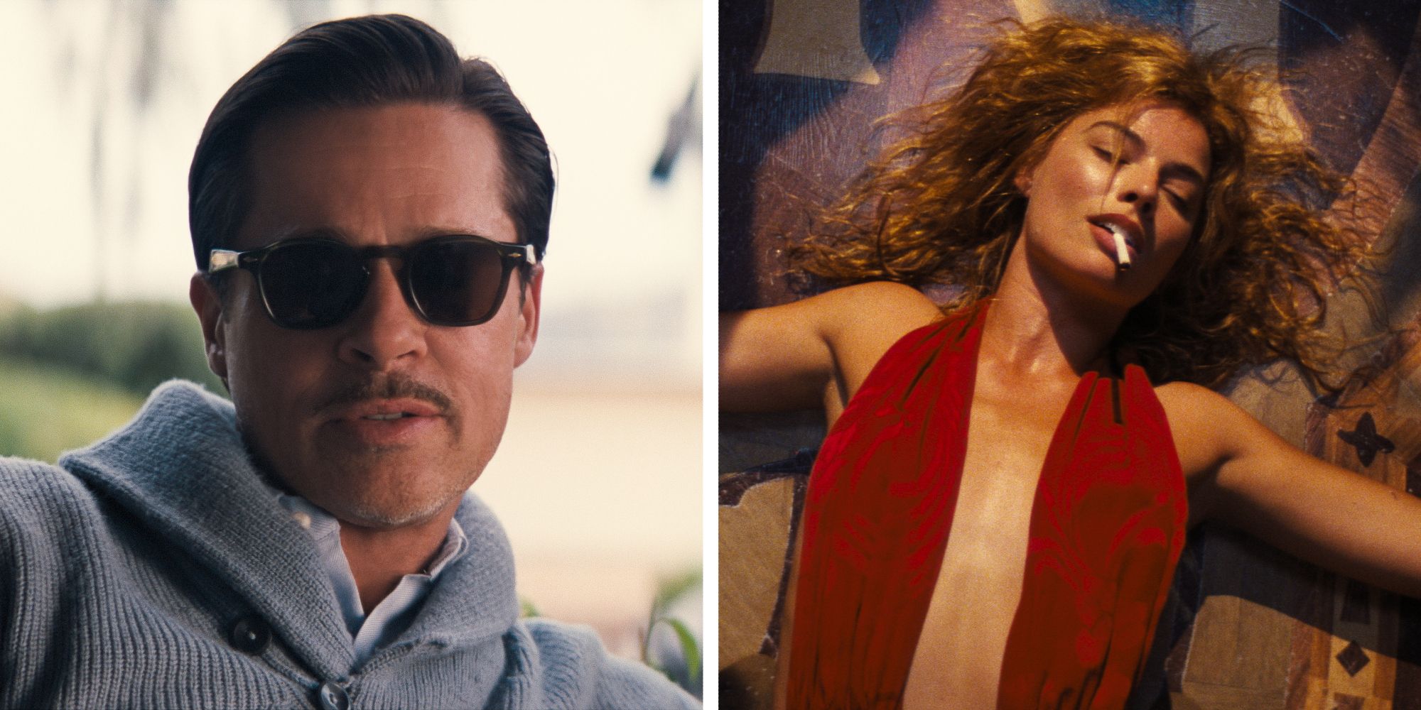 Brad Pitt og Margot Robbie i Babylon