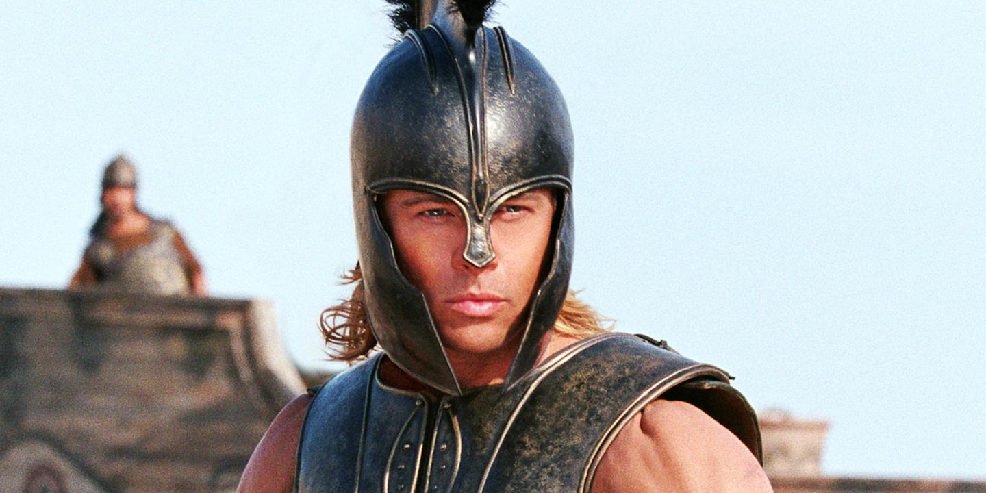 Brad Pitt i Troja