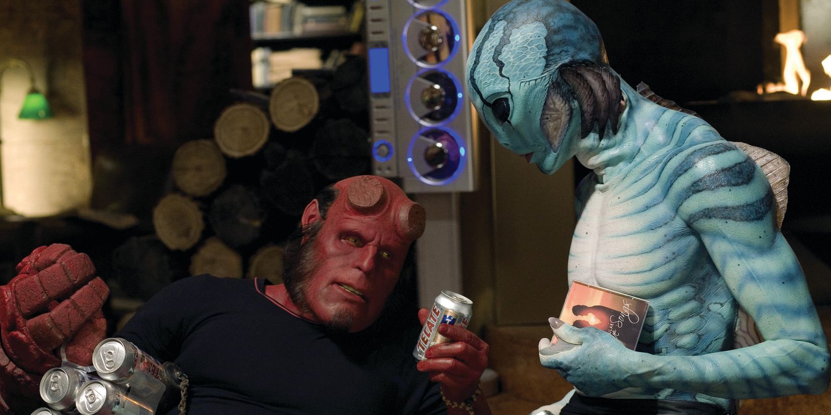 Hellboy og Abe Sapien
