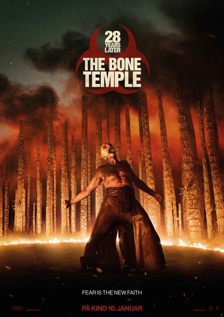 Plakat for '28 Years Later: The Bone Temple'