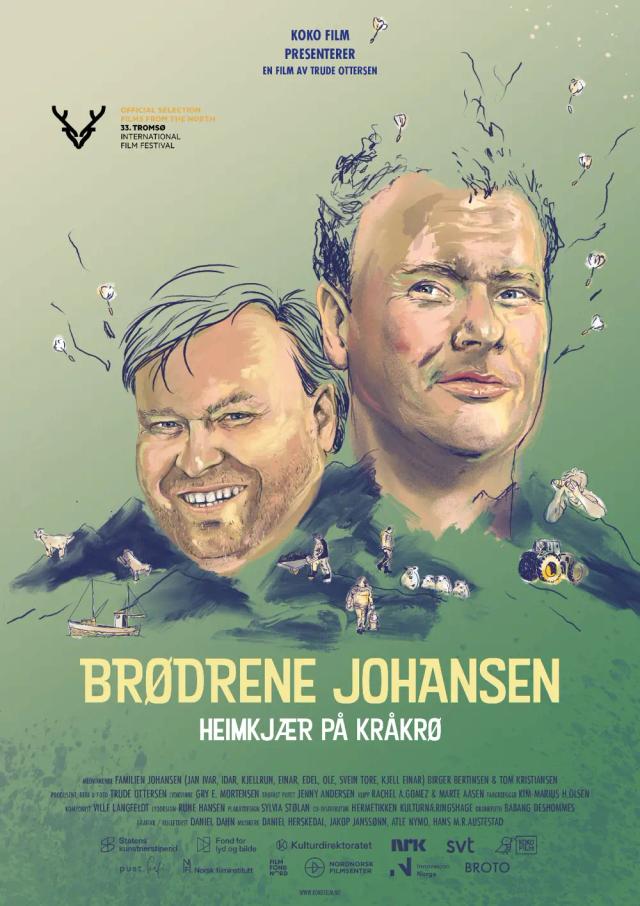 Plakat for 'Brødrene Johansen'
