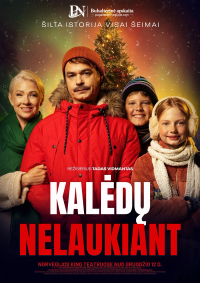 Plakat for 'Kalėdų nelaukiant'