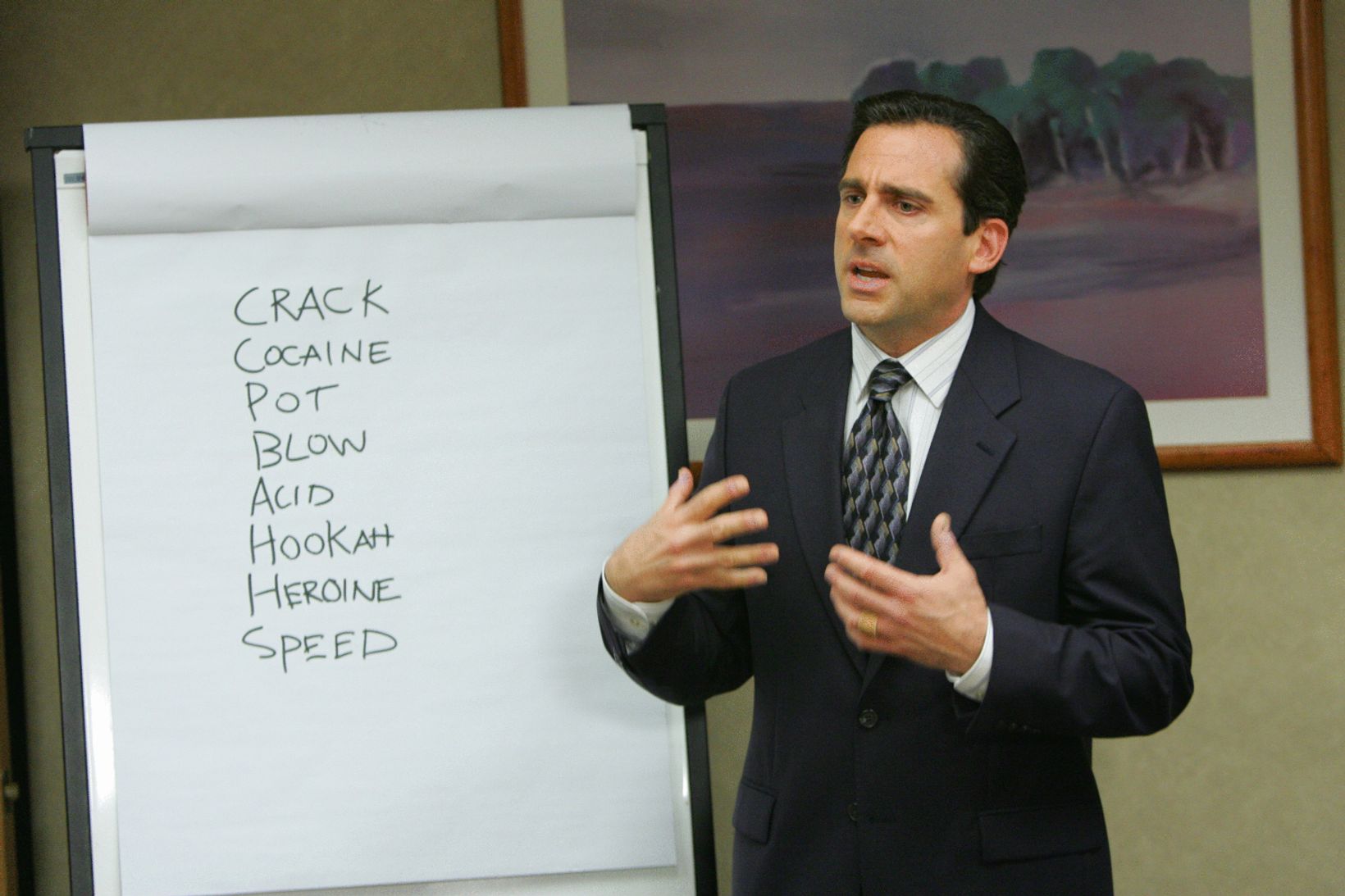 Steve Carell i The Office (US) sesong 4