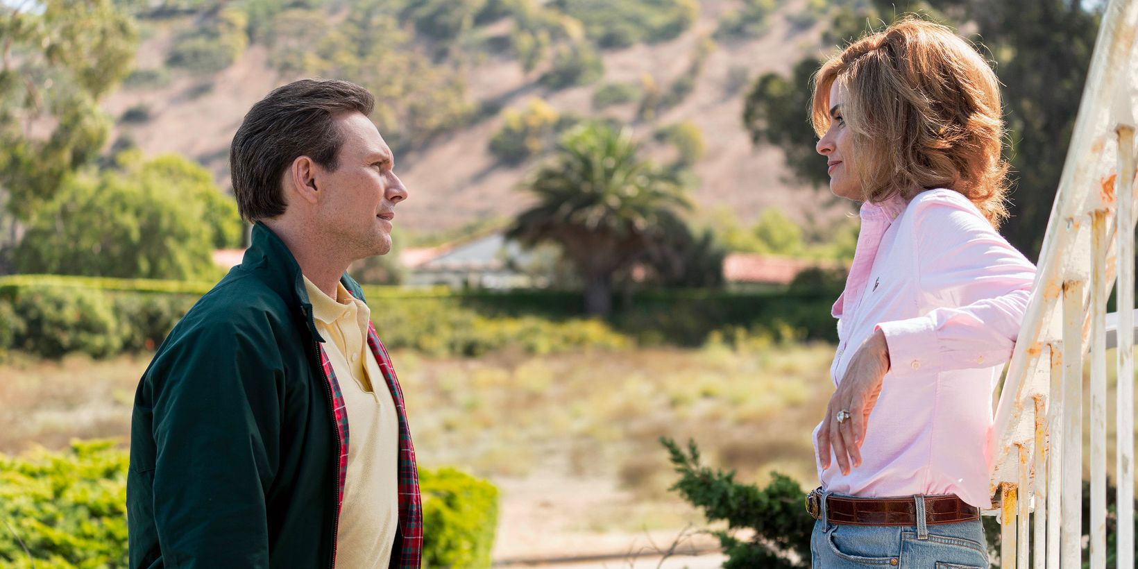 Christian Slater og Amanda Peet i Dirty John: The Betty Broderick Story