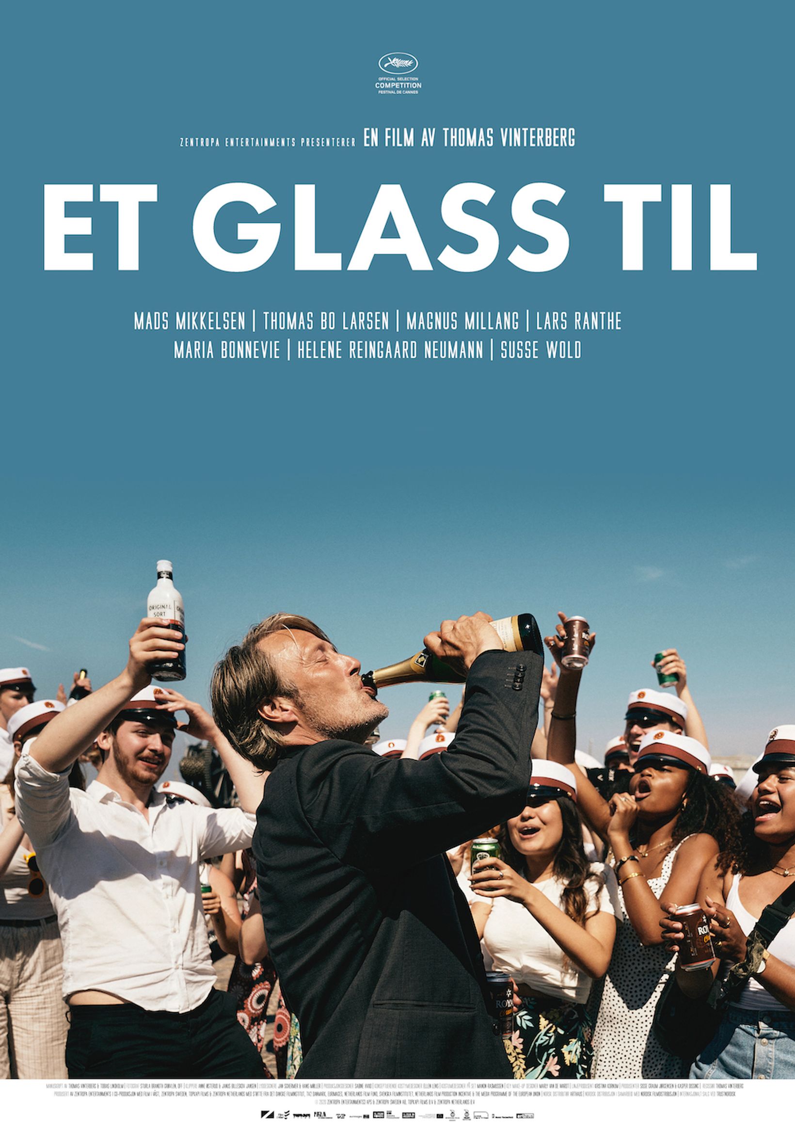 Plakat for 'Et glass til'