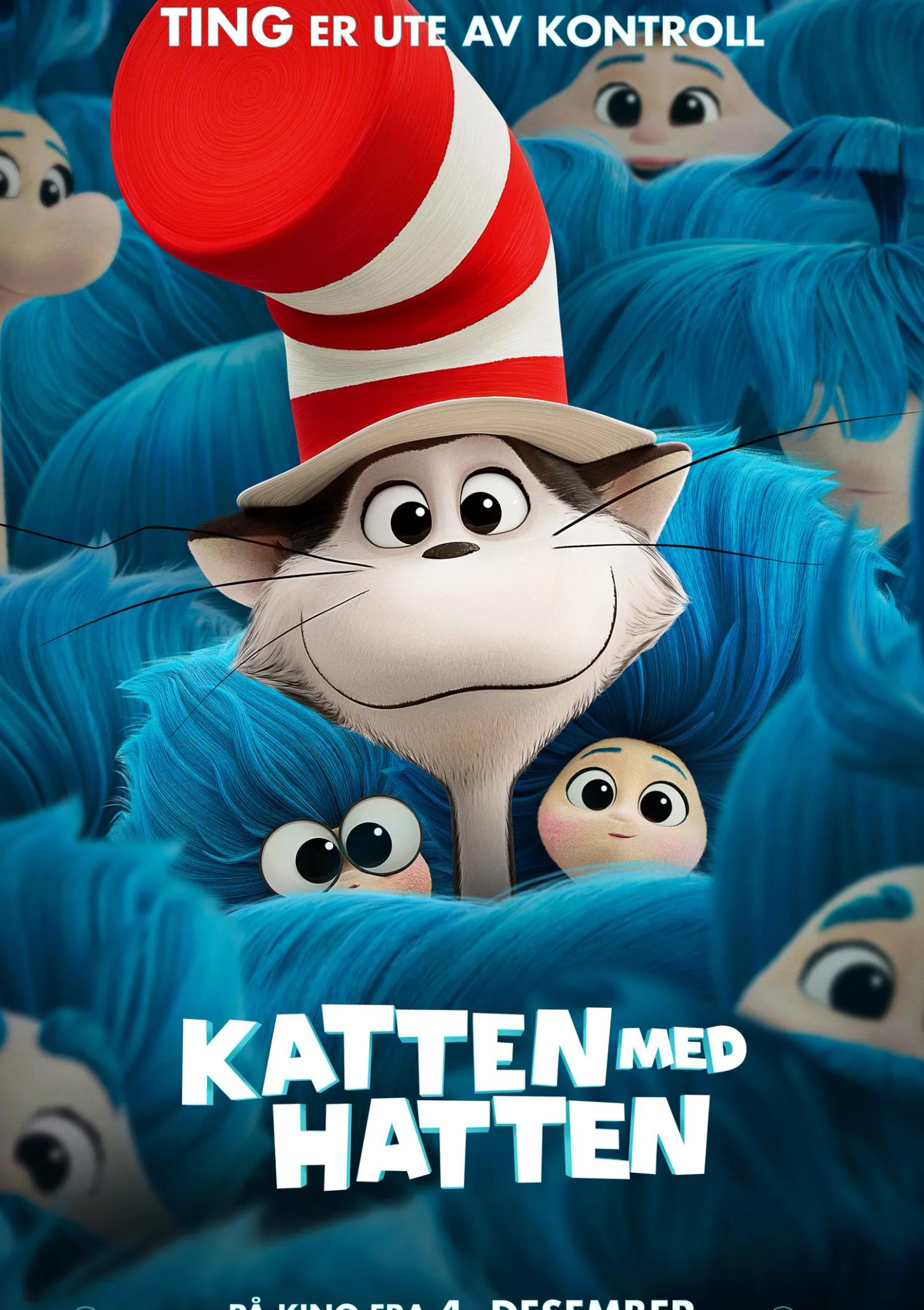 Plakat for 'Katten med hatten'