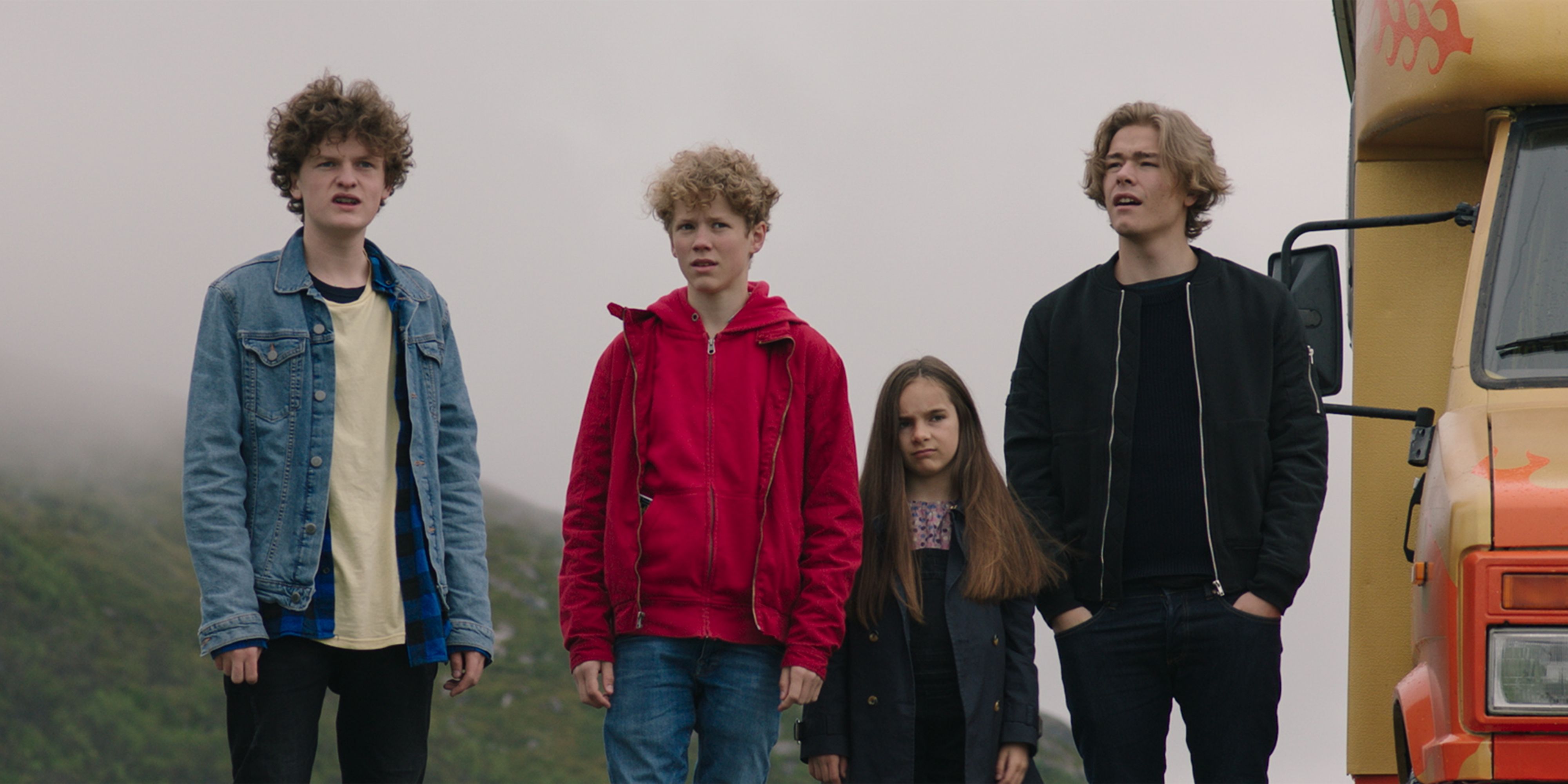 Tage Hogness, Jakob dyrud, Jonas Hoff Oftebro og Tiril Høistad Berger i Los Bando