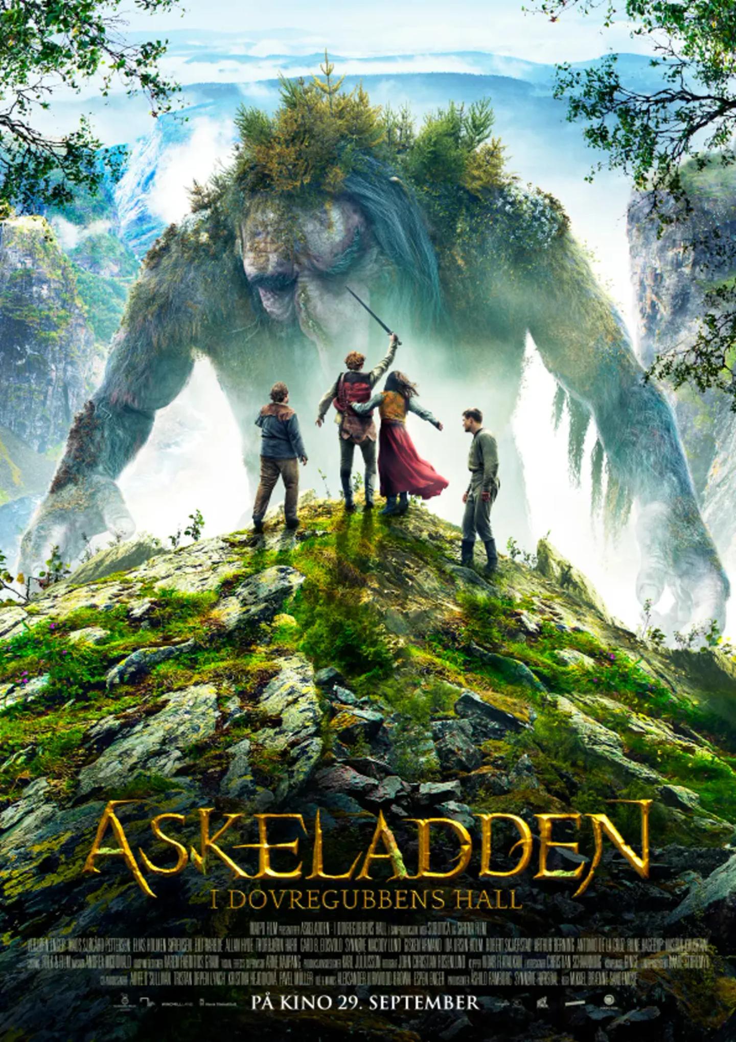 Plakat for 'Askeladden - I Dovregubbens hall'