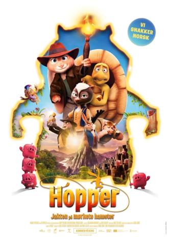 Plakat for 'Hopper – Jakten på mørkets hamster'