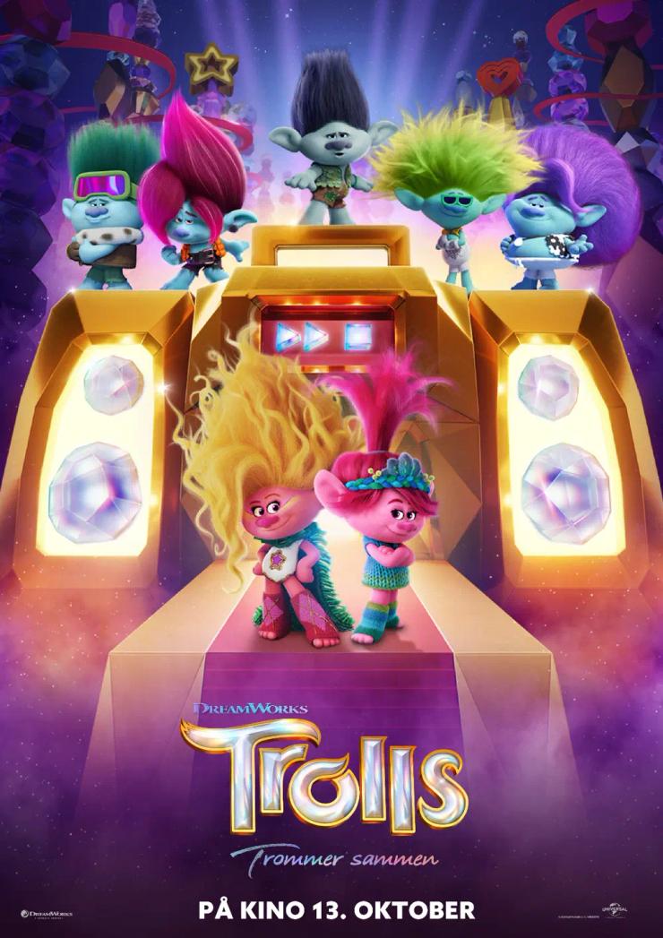 Trolls trommer sammen A4