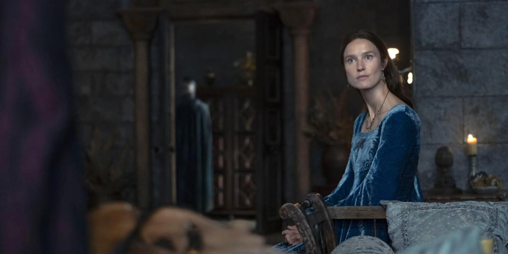 Den danske skuespilleren Amanda Collin i House of the Dragon sesong 2