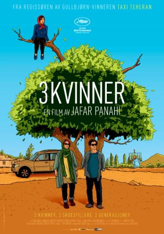 Plakat for '3 kvinner'