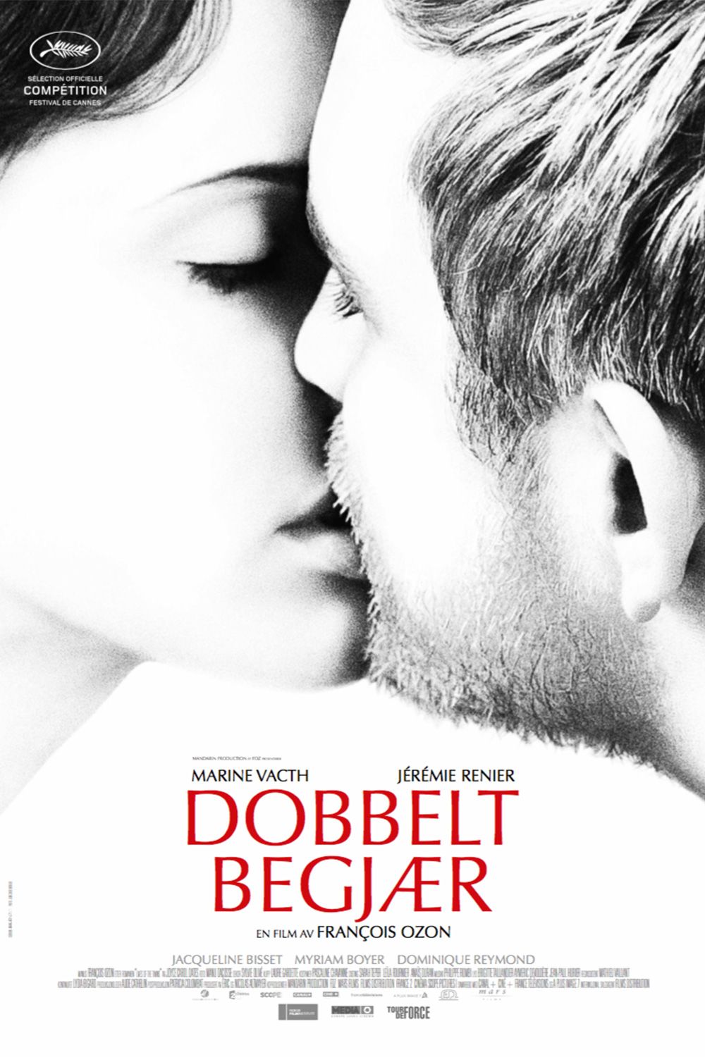Jérémie Renier og Marine Vacth i Dobbelt begjær