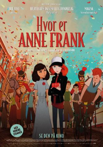 Plakat for 'Hvor er Anne Frank'