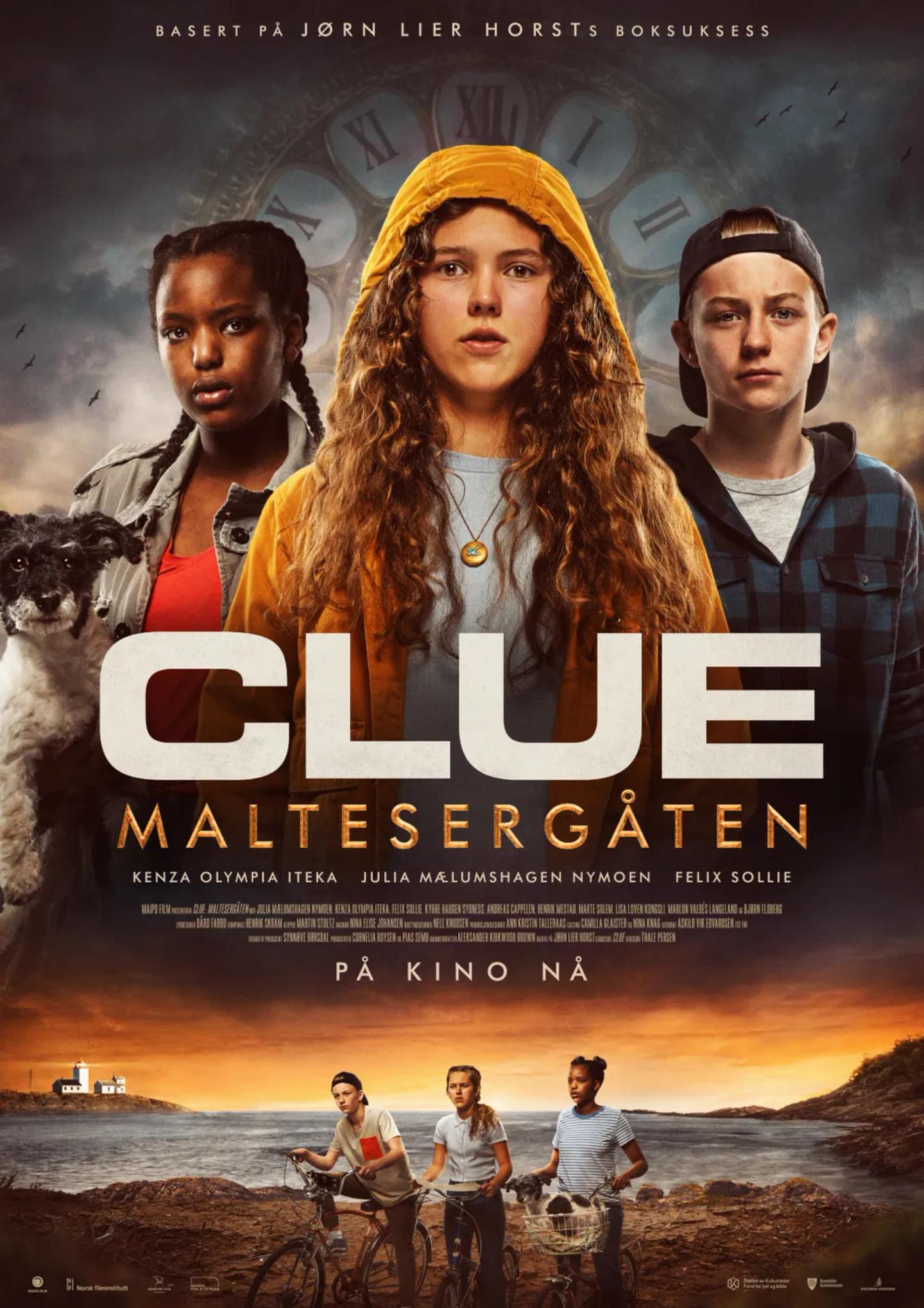 Plakat for 'Clue: Maltesergåten'