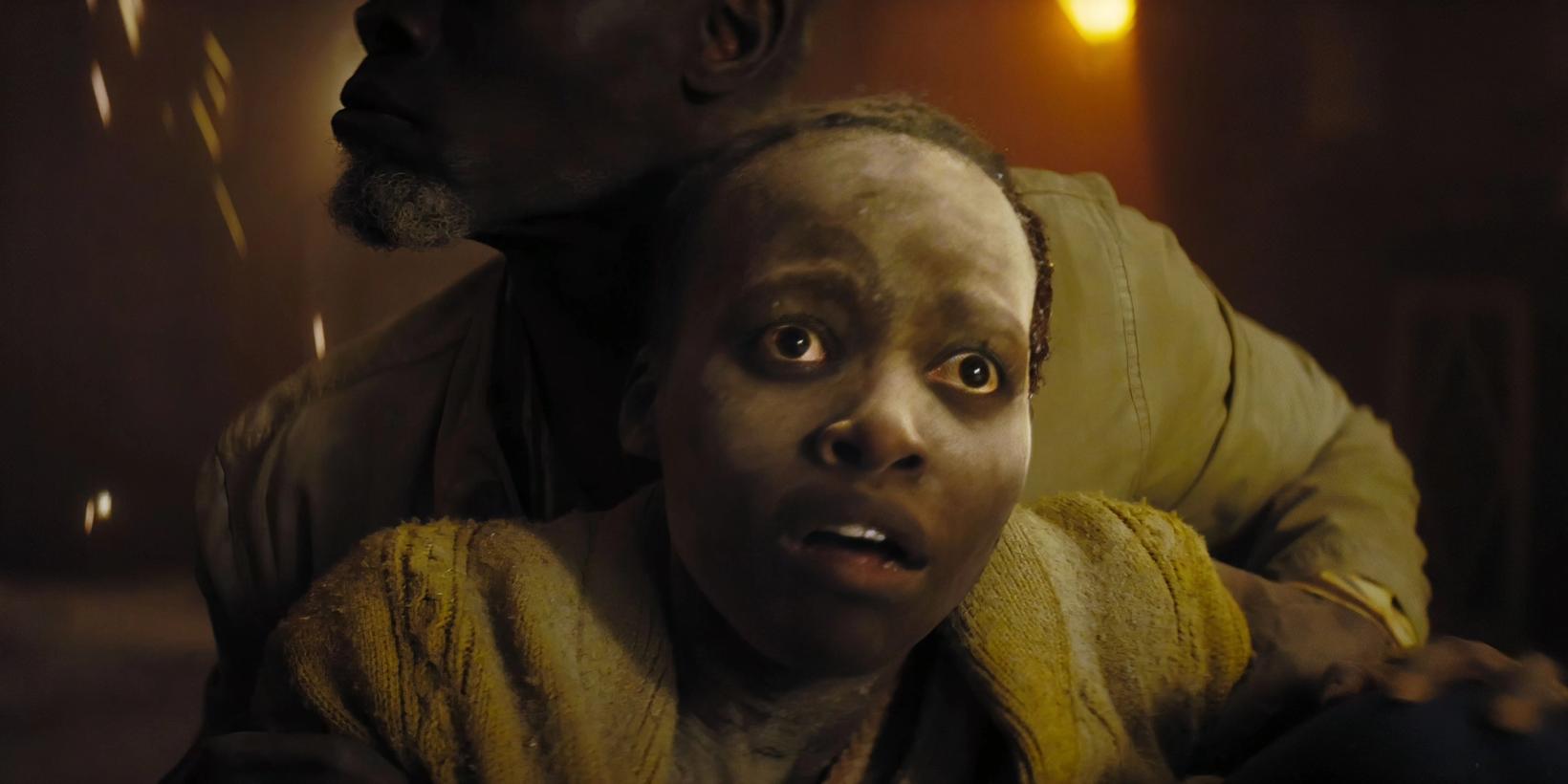 Djimon Hounsou og Lupita Nyong'o i A Quiet Place: Day One