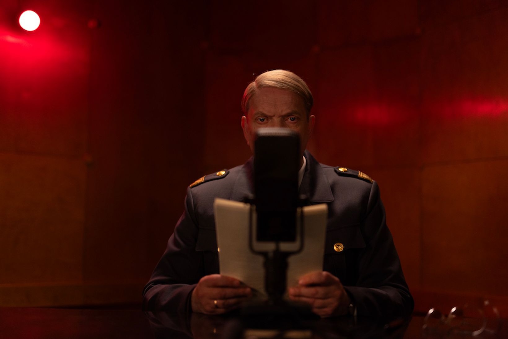 a man holding a gun