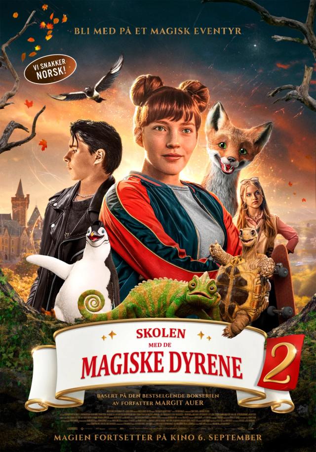 Plakat for 'Skolen med de magiske dyrene 2'