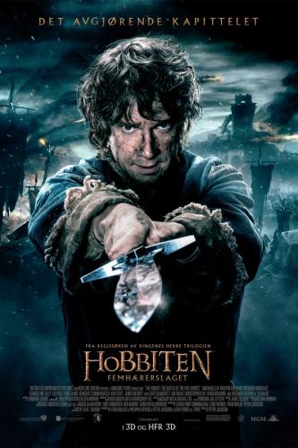 Plakat for 'Hobbiten: Femhærerslaget'