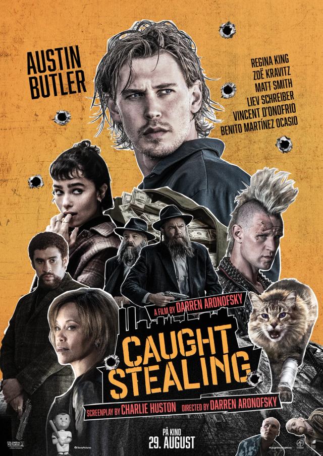 Plakat for 'Caught Stealing'