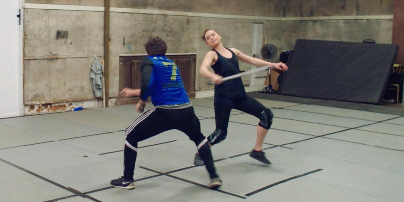 Daisy Ridley lærer å bruke lightsaber til "The Last jedi"