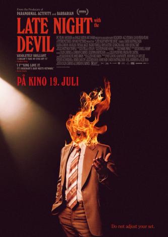 Plakat for 'Late Night with the Devil'