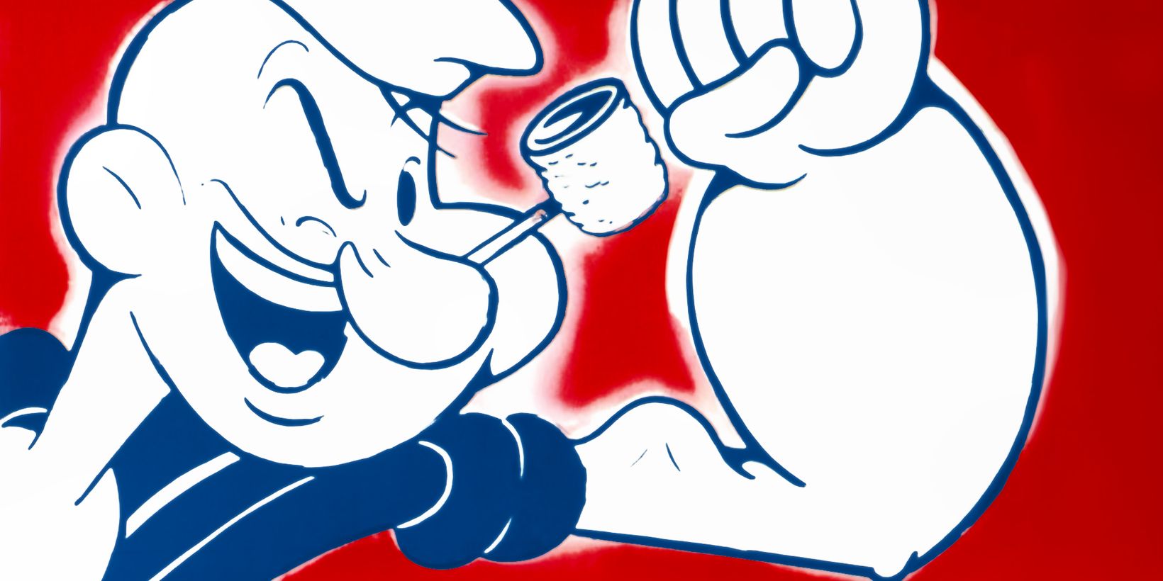 Utsnitt av plakat med Skipper'n/Popeye fra 1929