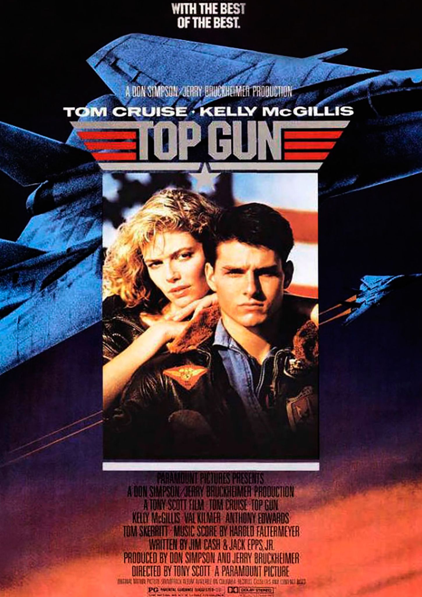 Plakat for 'Top Gun'