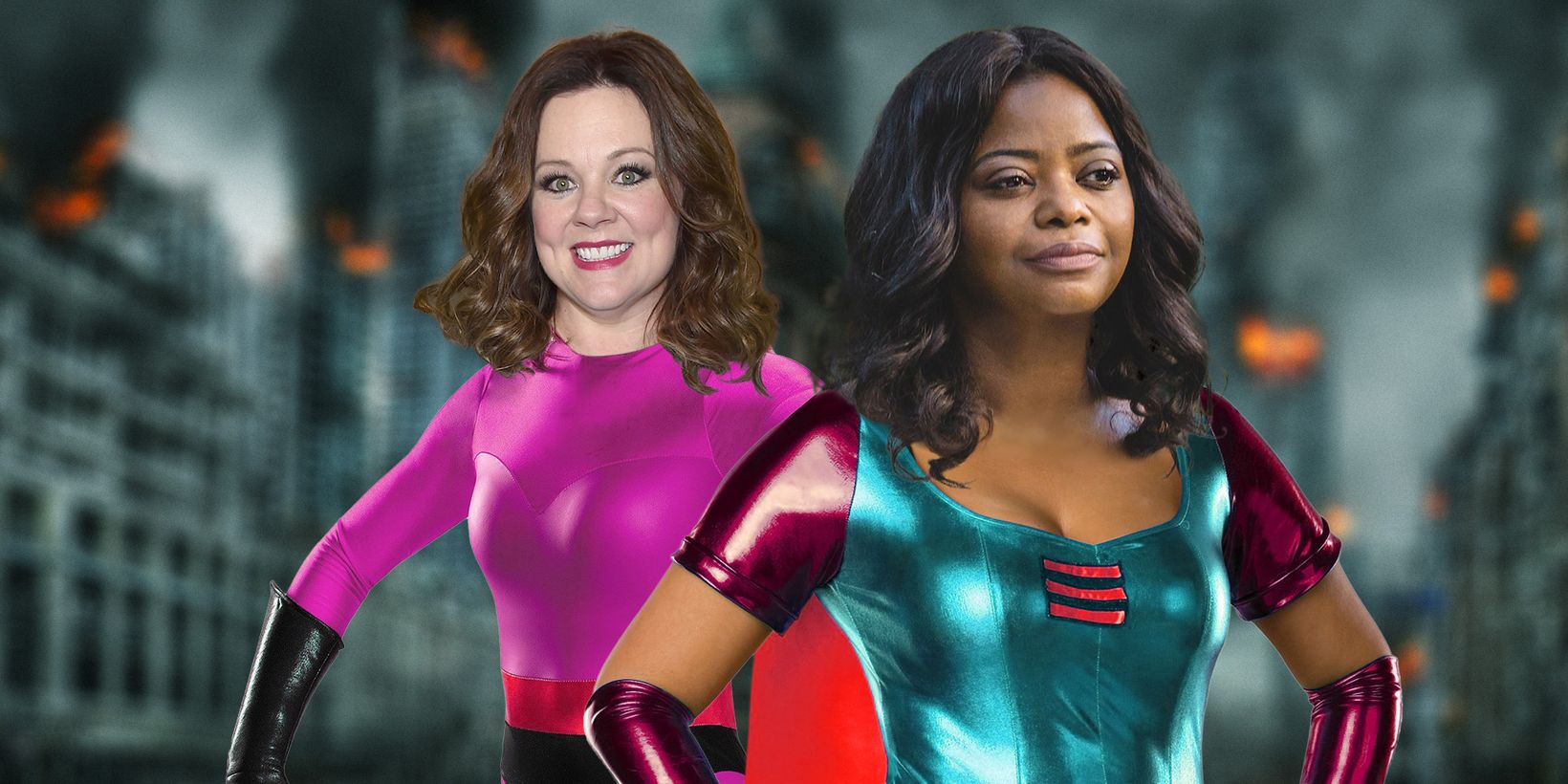 Kanskje ser Melissa McCarhy og Octavia Spencer litt sånn her ut i Thunder Force?