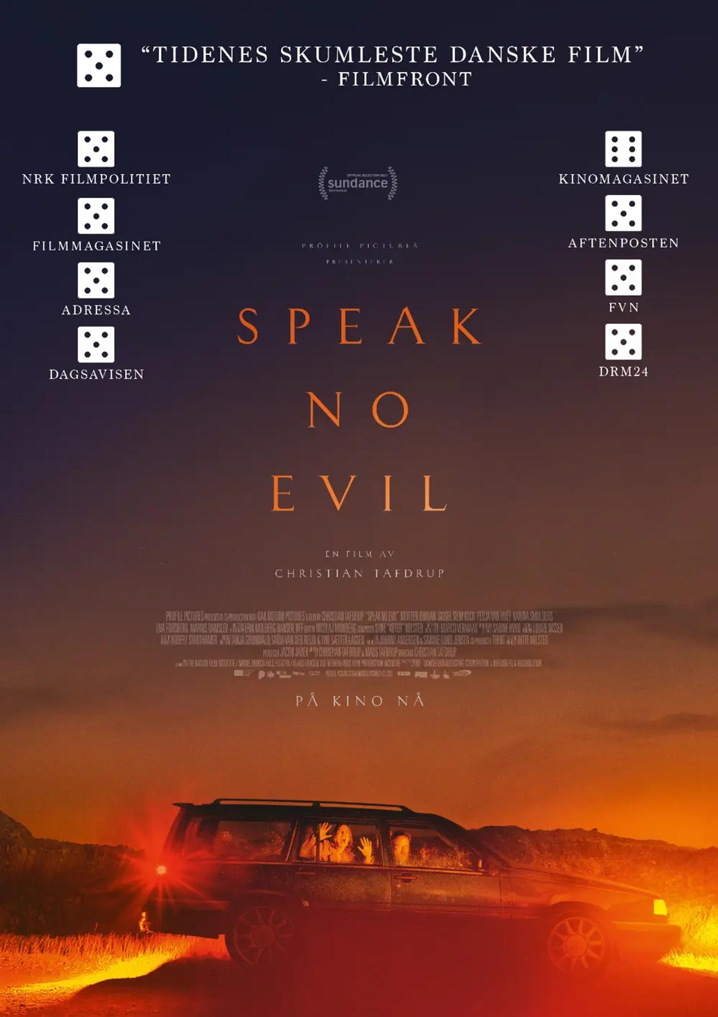 Plakat for 'Speak No Evil'