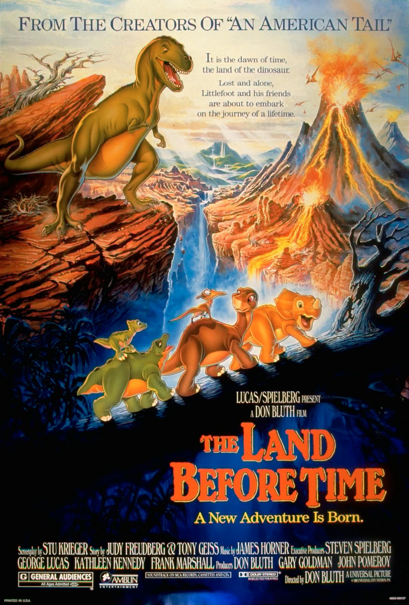 Lillefot og vennene hans – I landet for lenge siden (1988)