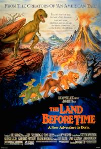 Plakat for 'Lillefot og vennene hans – I landet for lenge siden (1988)'