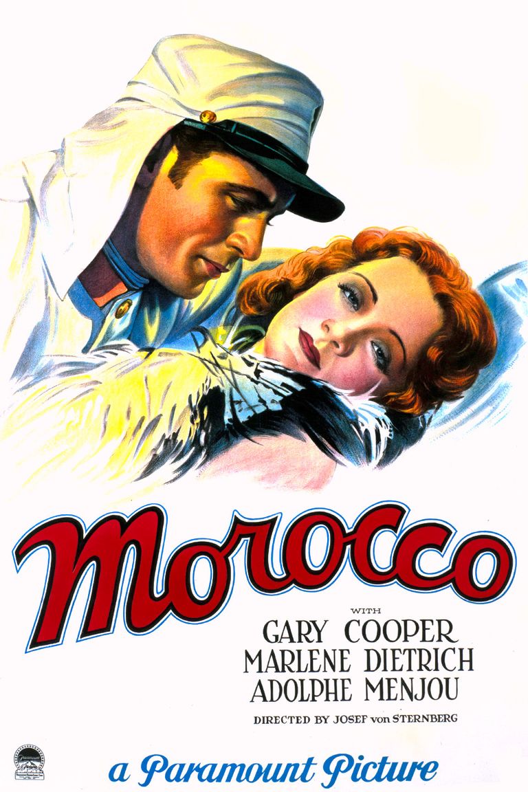 Plakat for 'Morocco (Cinemateket)'