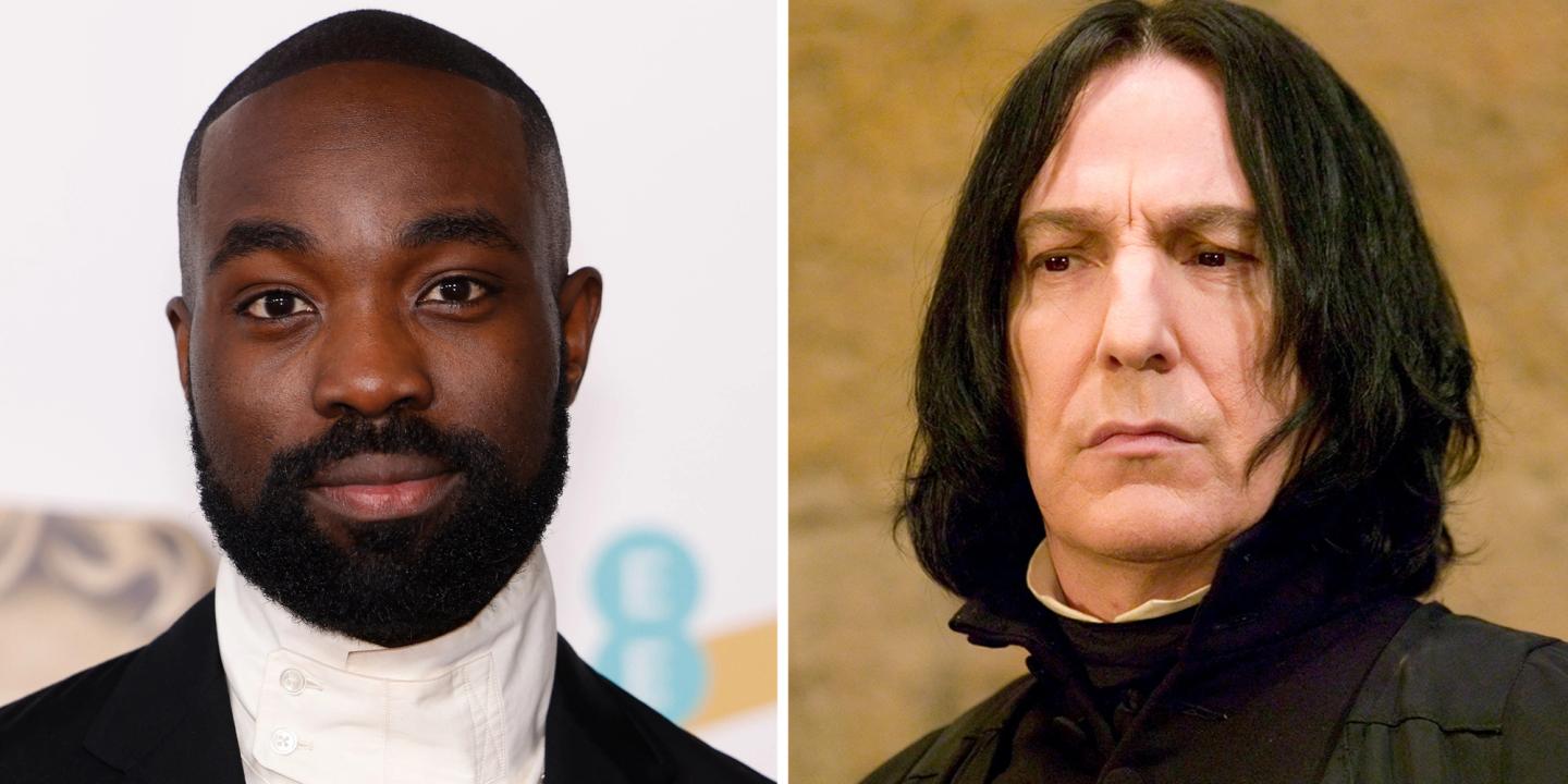 Paapa Essiedu og Alan Rickman