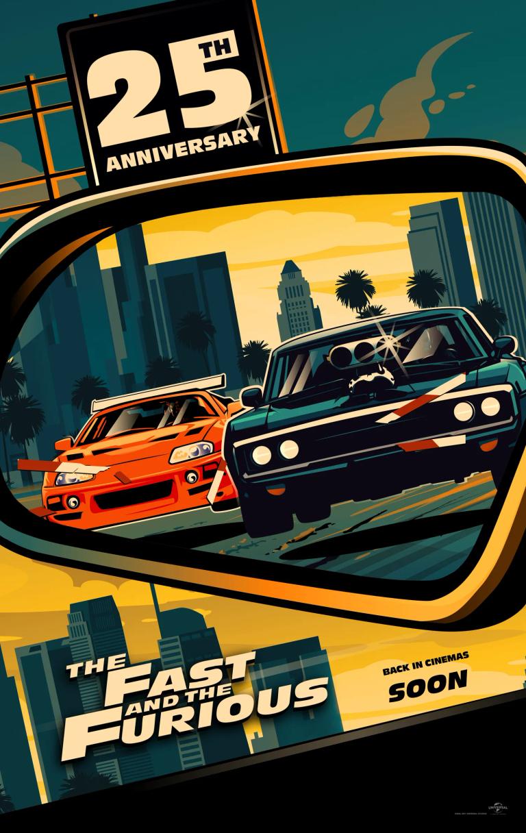 Plakat for 'The Fast and The Furious (2001)'