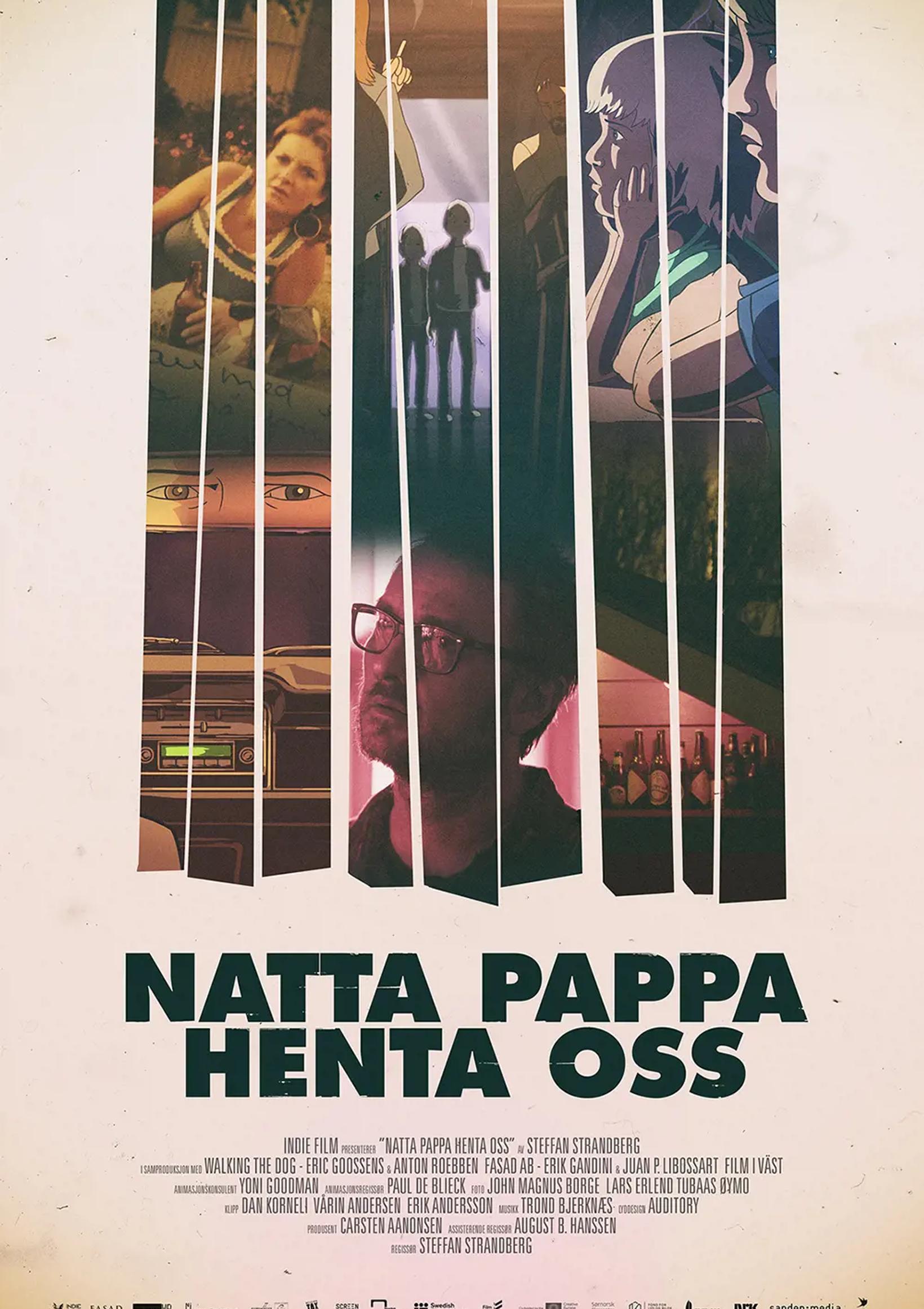 Plakat for 'Natta pappa henta oss'