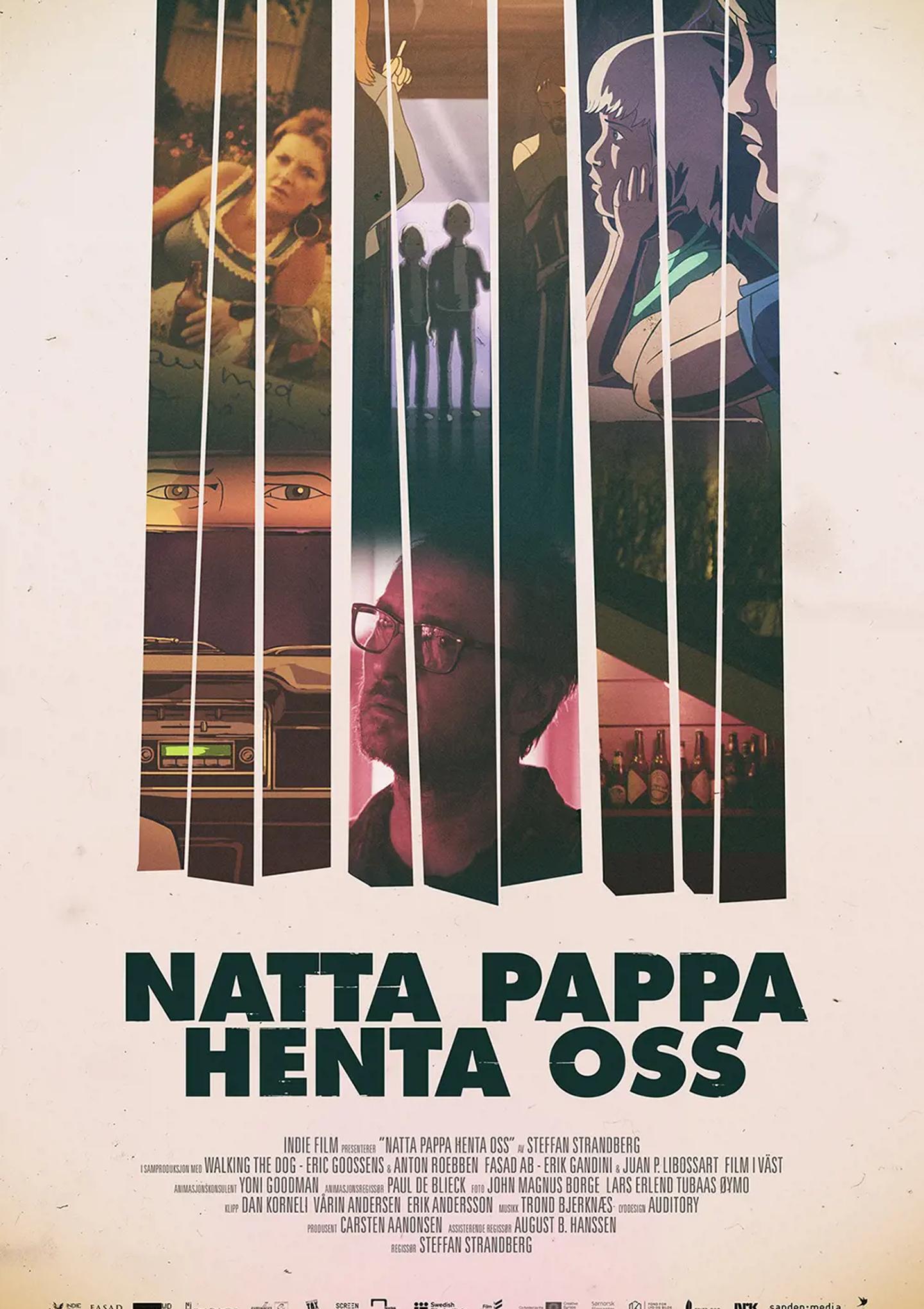 Plakat for 'Natta pappa henta oss'