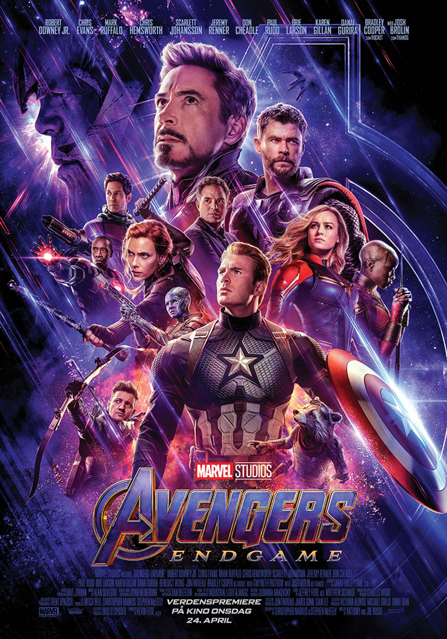 Plakat for 'Avengers: Endgame'