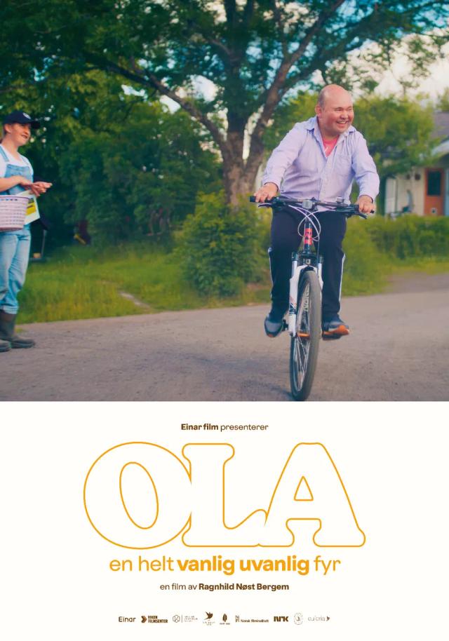 Plakat for 'Ola – En helt vanlig uvanlig fyr'