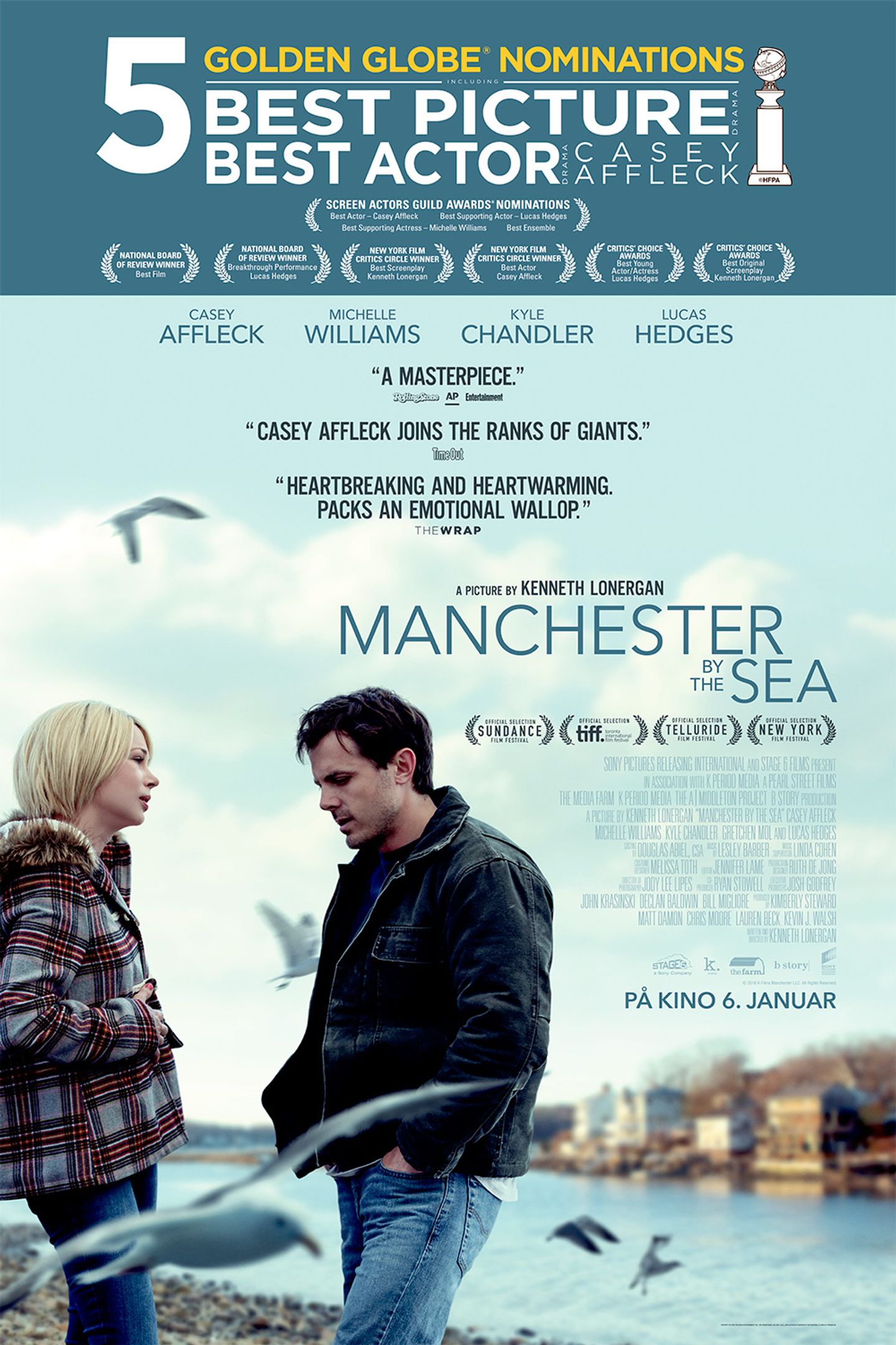 Plakat for 'Manchester by the Sea'