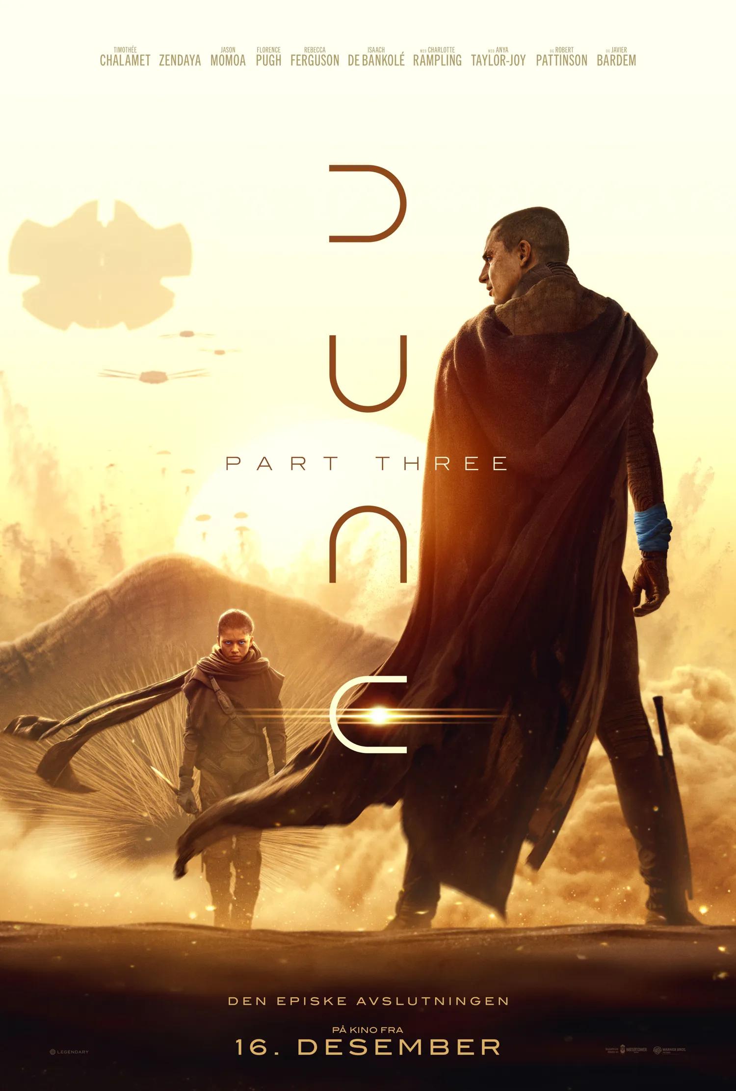 Plakat for 'Dune: Part Three'